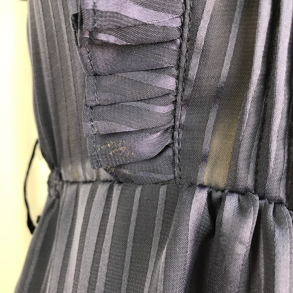 🚫SOLD🚫 NWOT 1940’s Style Navy Blue Sheer - Picture 15 of 16